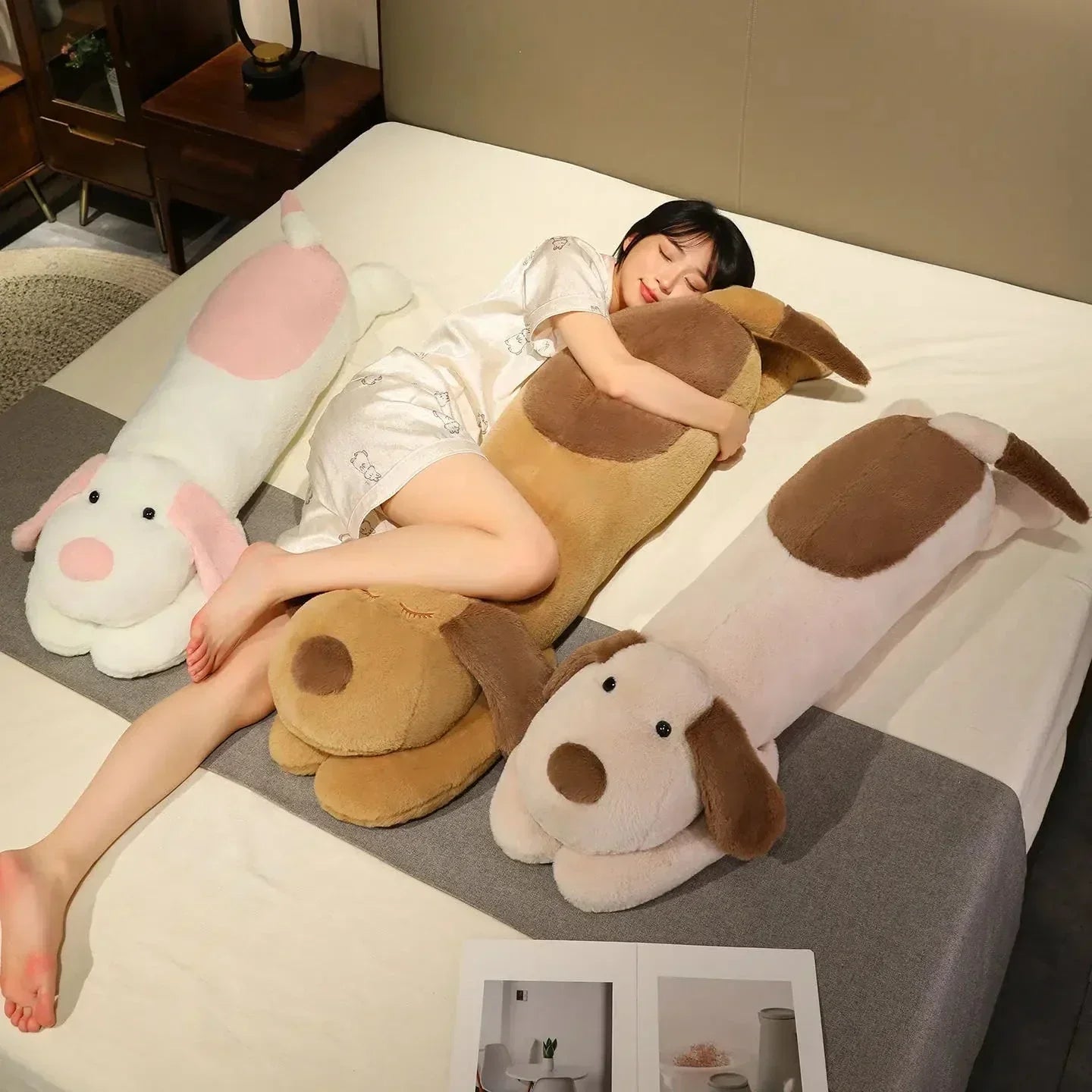 Maliben | Snoozie The Sleepy Puppy Hug Pillow