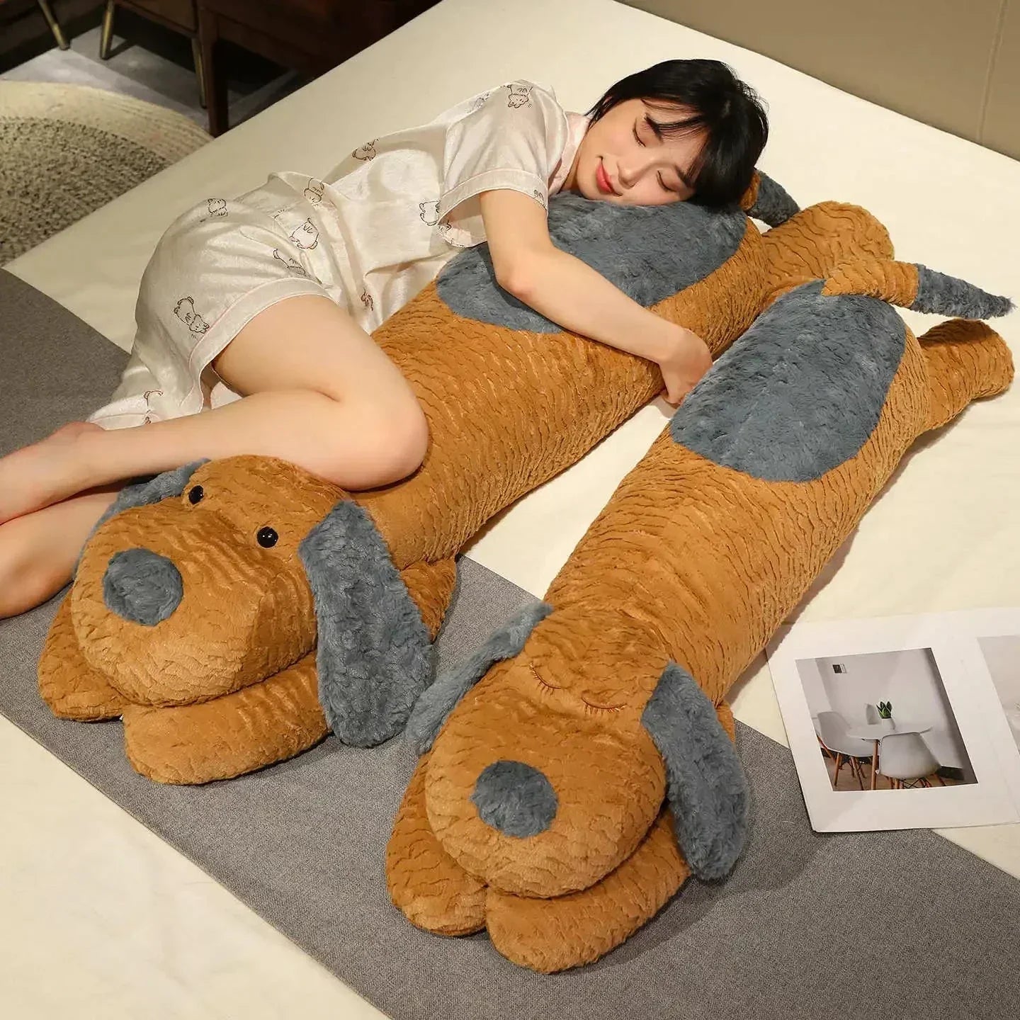 Maliben | Snoozie The Sleepy Puppy Hug Pillow