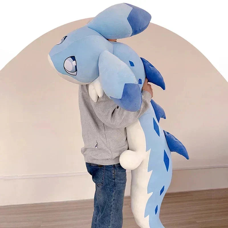 Maliben | Sofi The Long Kawaii Baby Blue Hybrid Dragon Plushie