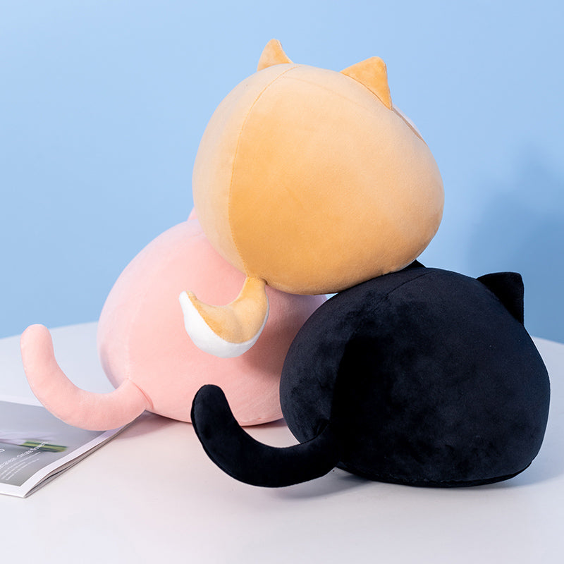 Maliben | Soft Pebble Cats & Dog Animal Plushies Collection