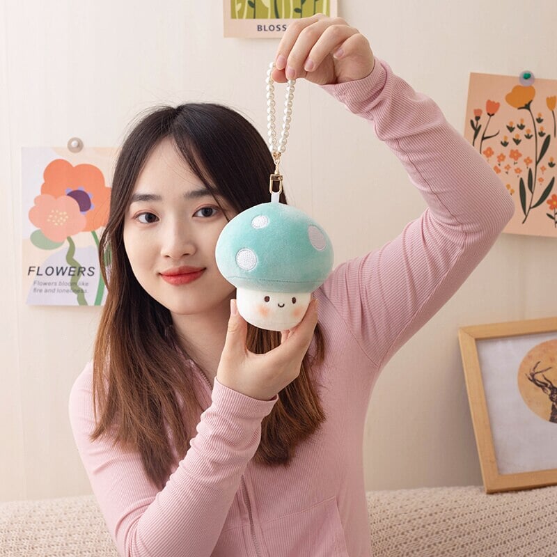 Maliben | Squishy Mushroom Friends Plushie Keychains