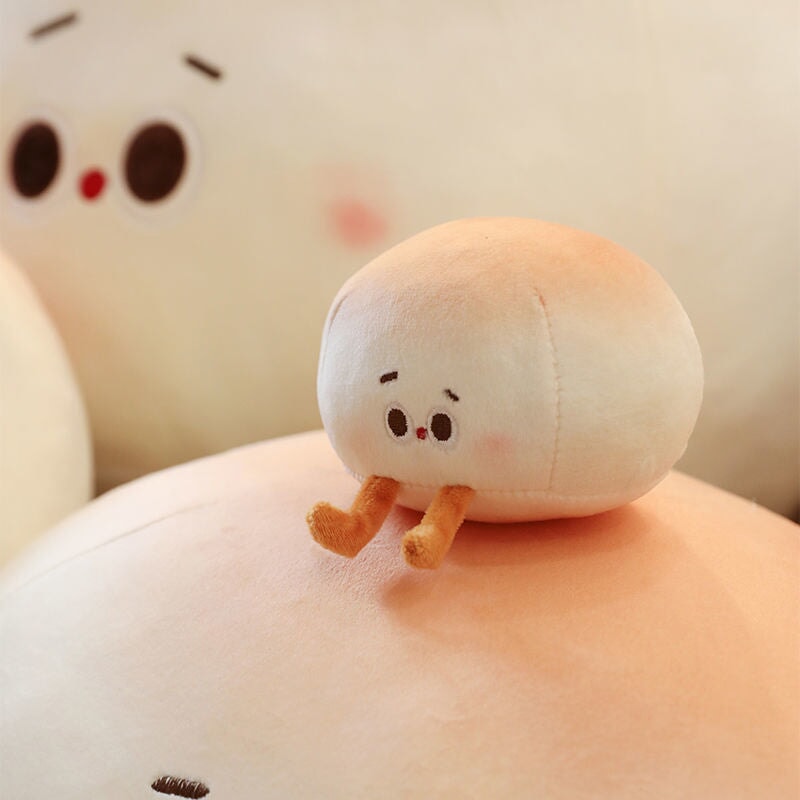 Maliben | Steamed Round Stuffed Bao Bun Plushie
