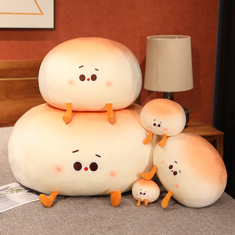 Maliben | Steamed Round Stuffed Bao Bun Plushie