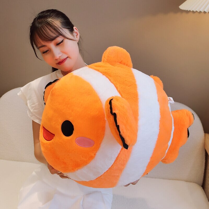 Maliben | Stripes The Cute Clownfish Plush
