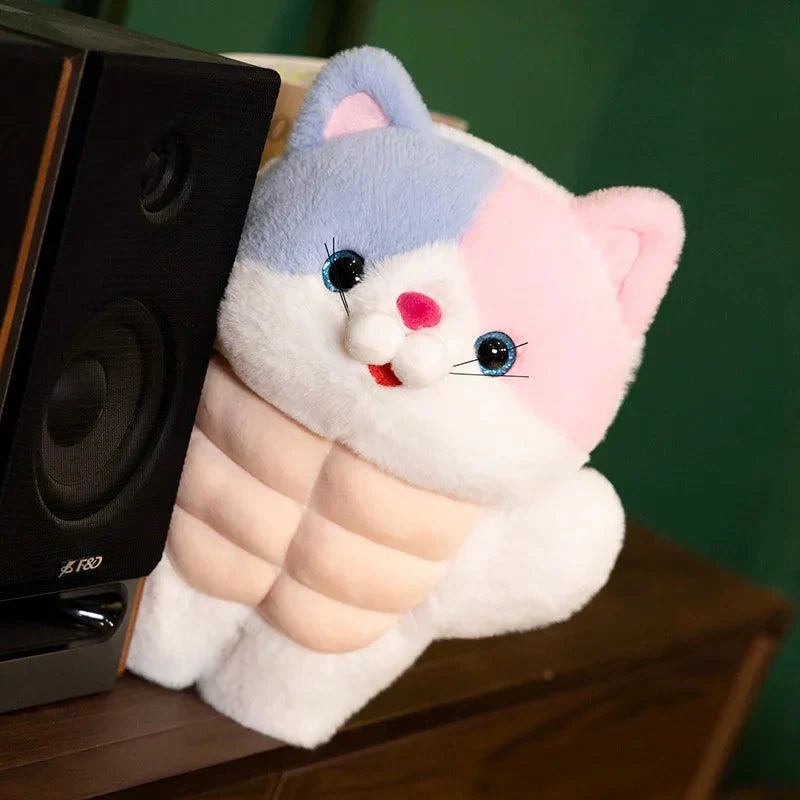 Maliben | Strong Muscle Cat Plushie