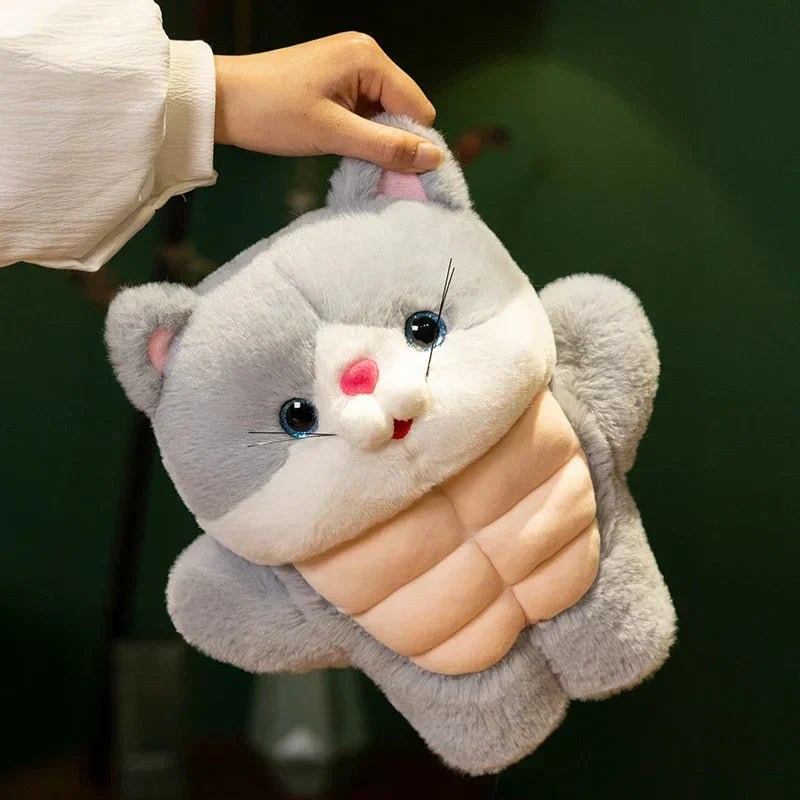 Maliben | Strong Muscle Cat Plushie