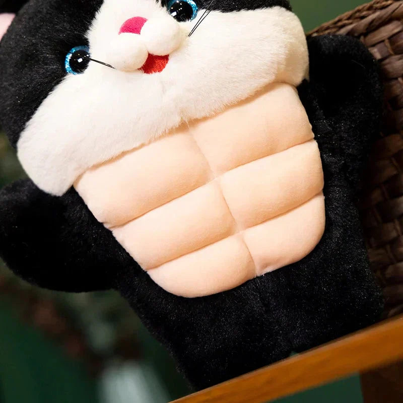 Maliben | Strong Muscle Cat Plushie