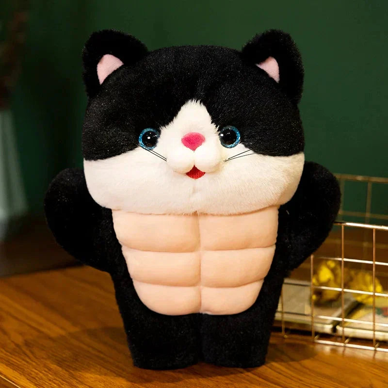 Maliben | Strong Muscle Cat Plushie