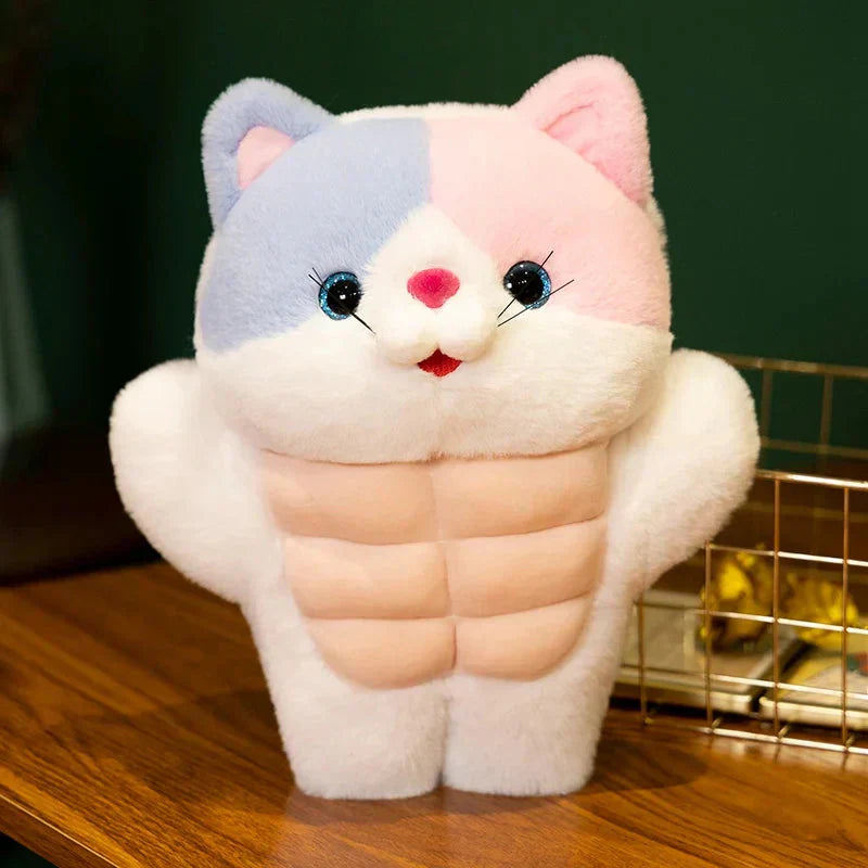 Maliben | Strong Muscle Cat Plushie