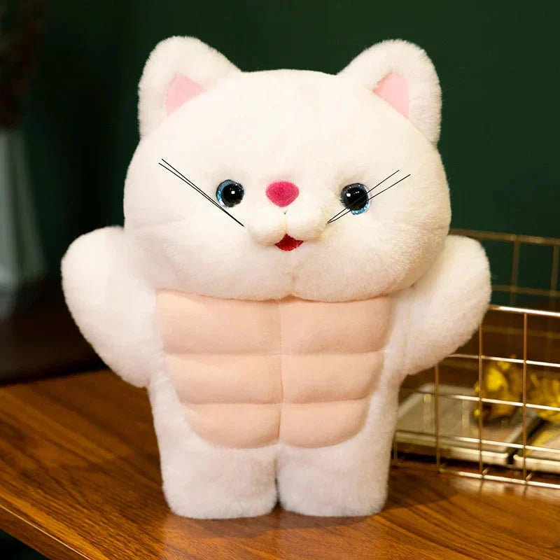 Maliben | Strong Muscle Cat Plushie