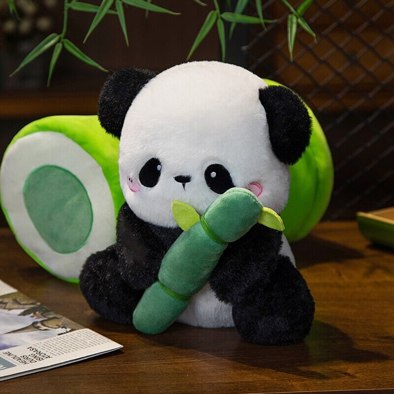 Maliben | Sze Sze The Panda Bamboo Hut Plushie
