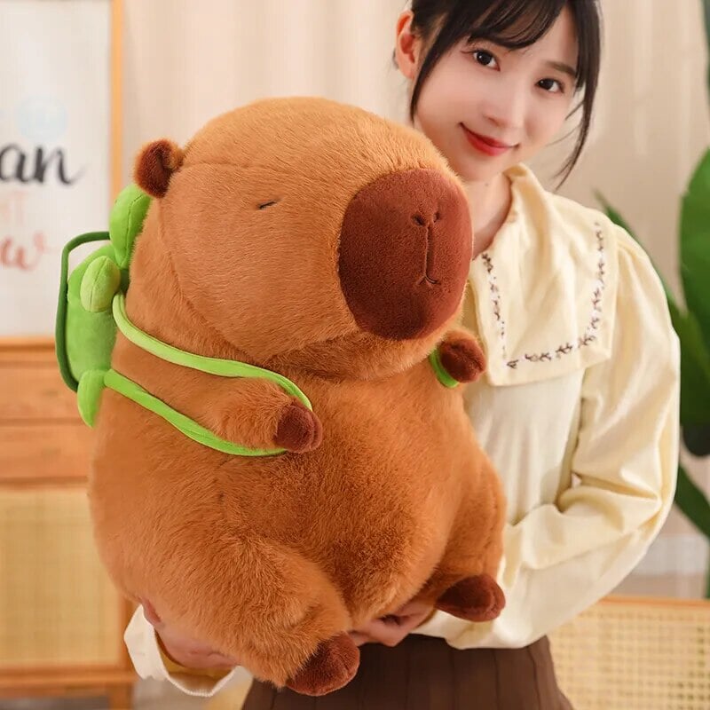 Maliben | The Adorable Capybara Turtle Back Pack Plushies