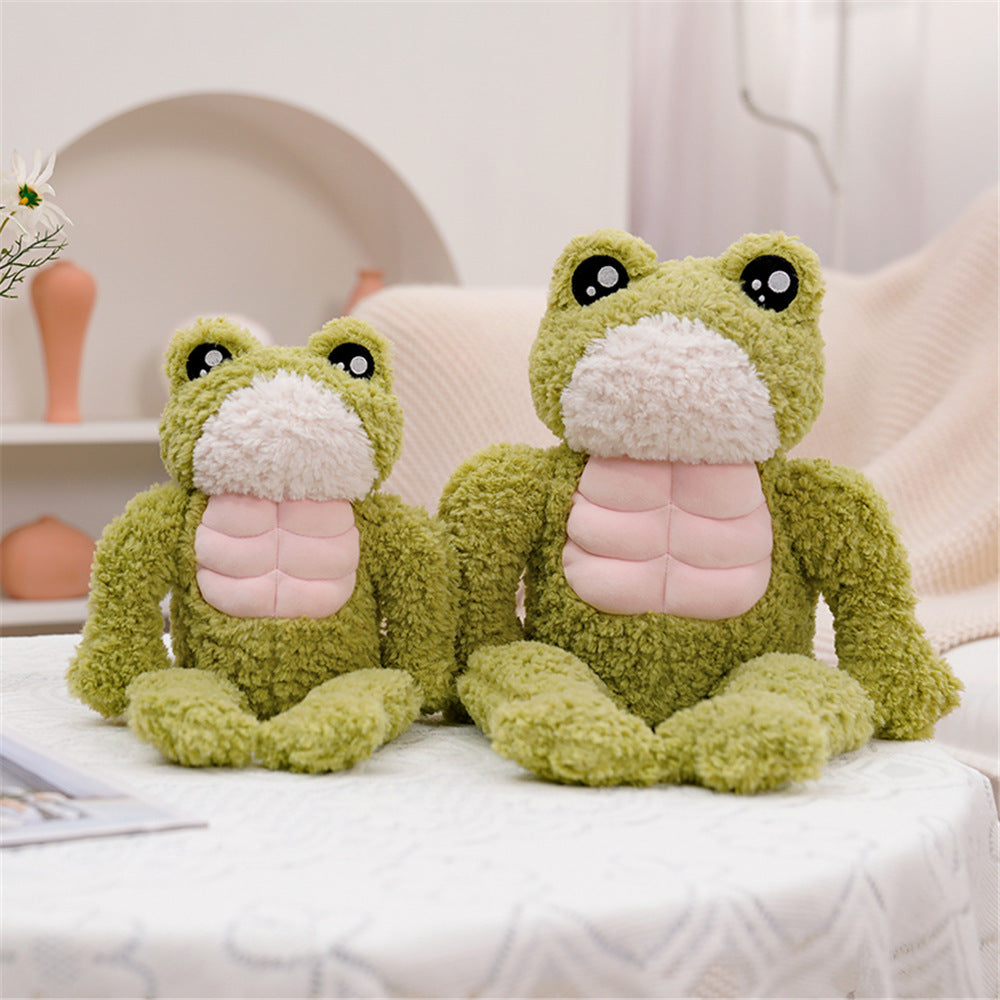 Maliben | The Dench Muscle Frog Plushie
