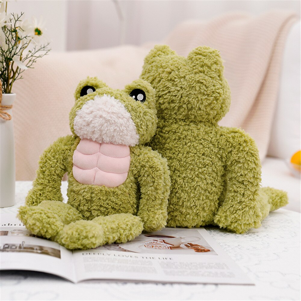 Maliben | The Dench Muscle Frog Plushie
