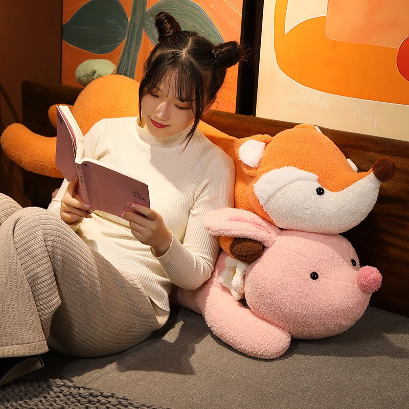Maliben | The Fluffy Giants Dragon Fox Bunny Bear Shark Plushies