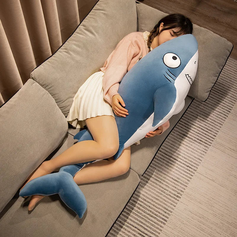 Maliben | The Friendly Cheeky Gray Blue Shark Plushies