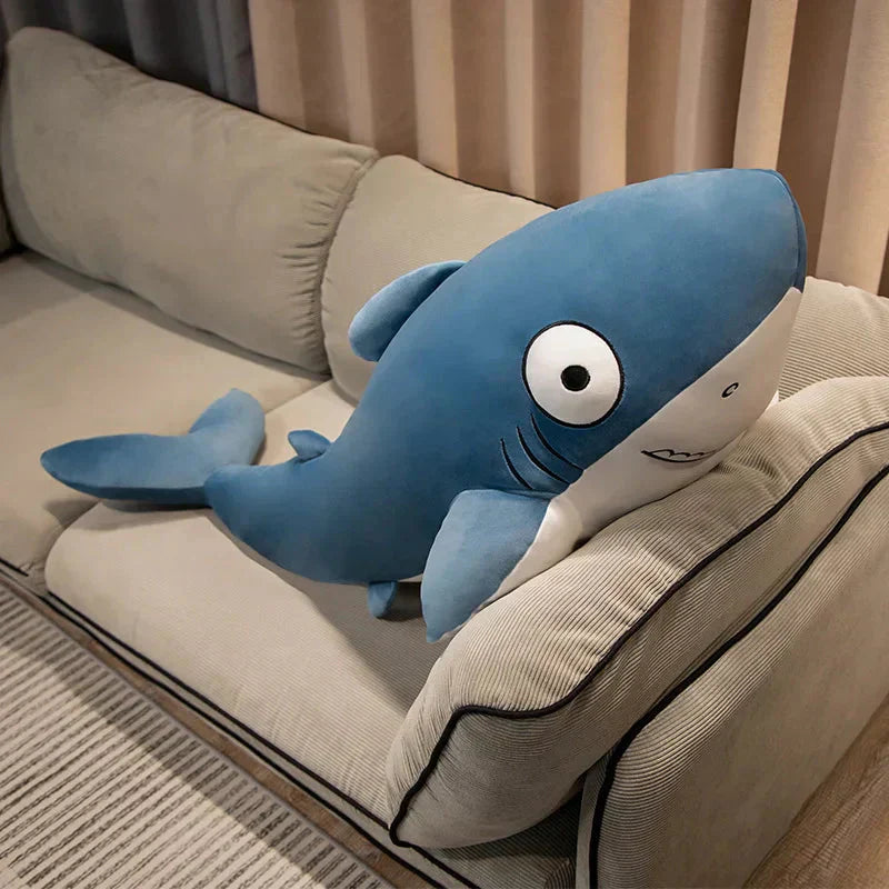Maliben | The Friendly Cheeky Gray Blue Shark Plushies