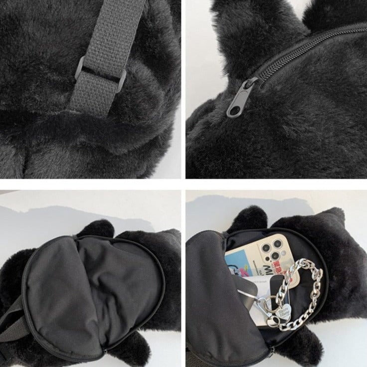 Maliben | Whisper The Mini Skeleton Plush Backpack
