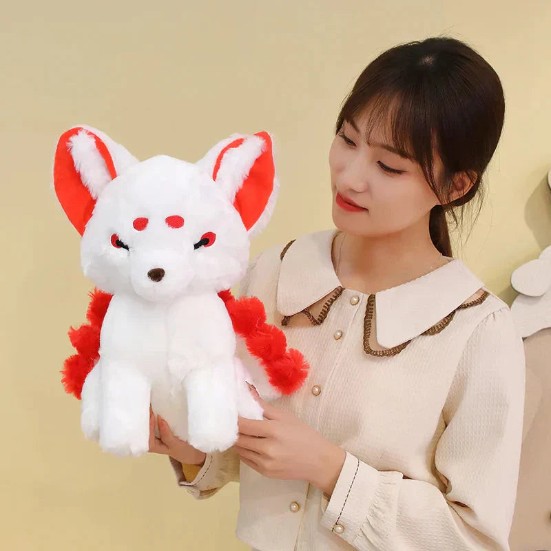 Maliben | White Nine-Tailed Fox Plushies