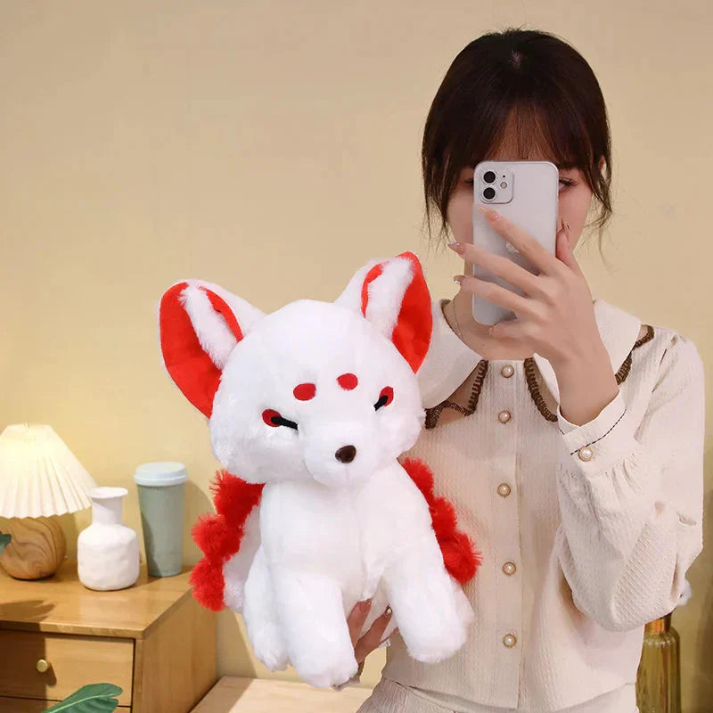 Maliben | White Nine-Tailed Fox Plushies