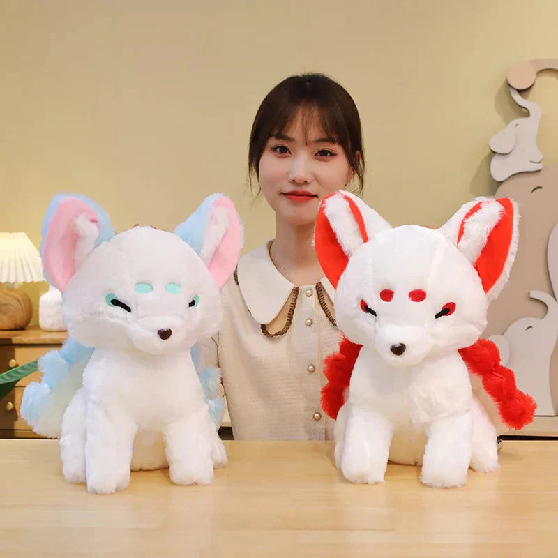 Maliben | White Nine-Tailed Fox Plushies