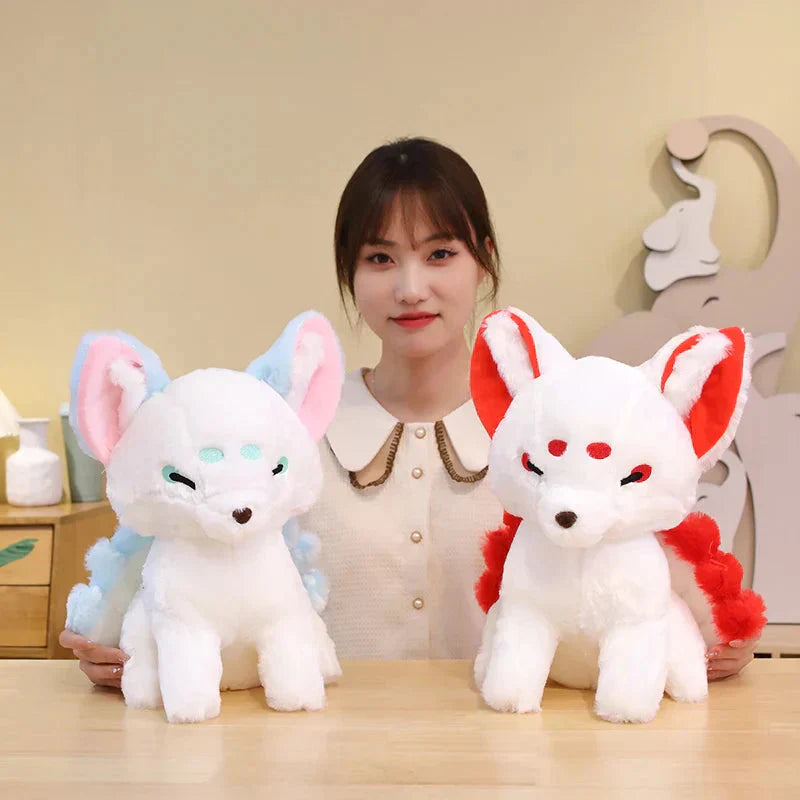 Maliben | White Nine-Tailed Fox Plushies