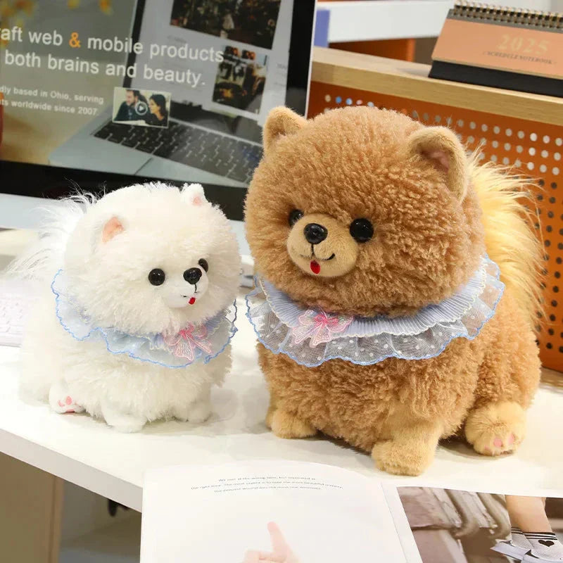Maliben | Yumi And Koji The Pomeranian Dog Plushies