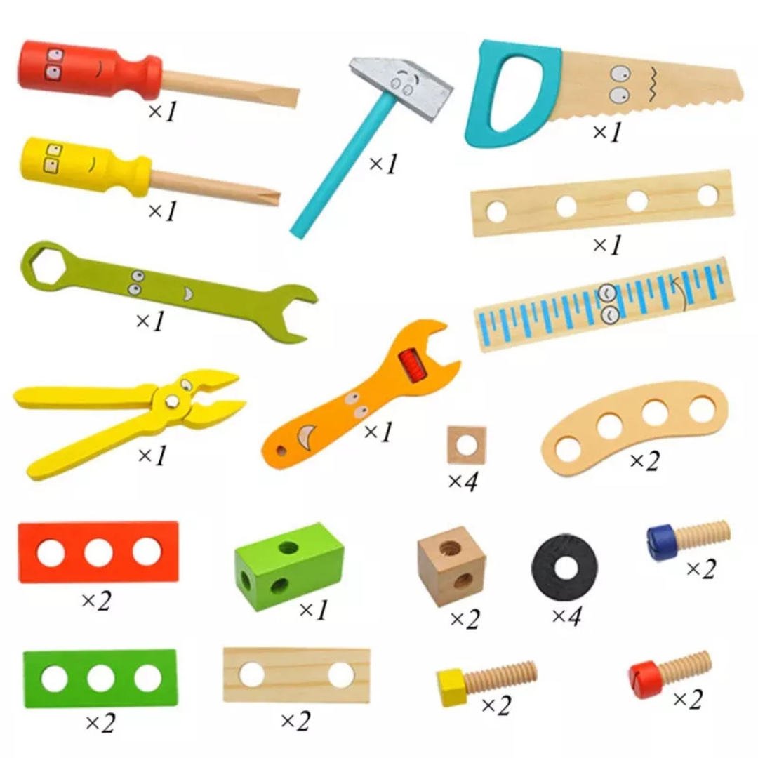 Maliben | Tinyfix Toolbox | Creative Development - Educational Tool Toy For Kids
