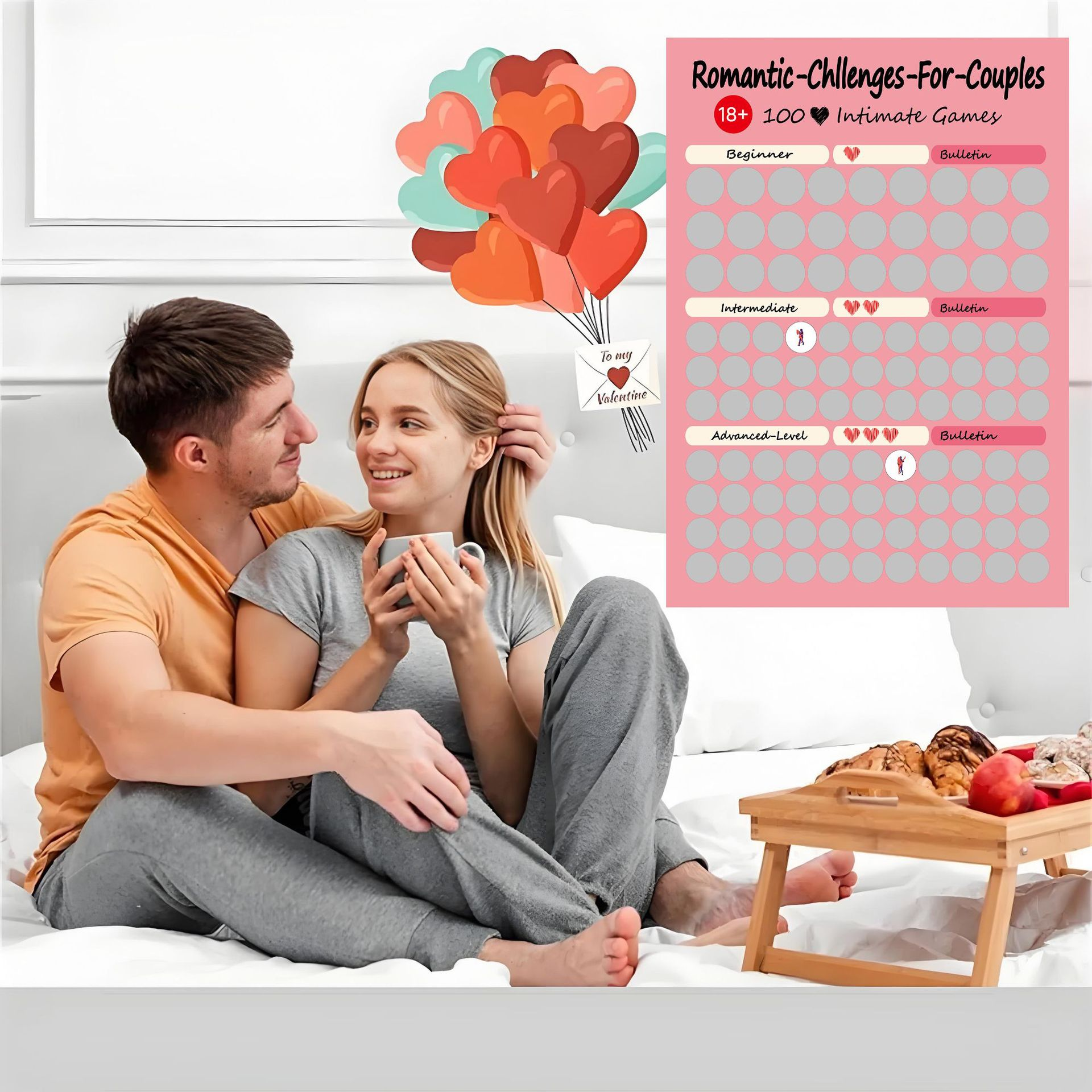 Maliben | Couples' Adventure Scratch Poster