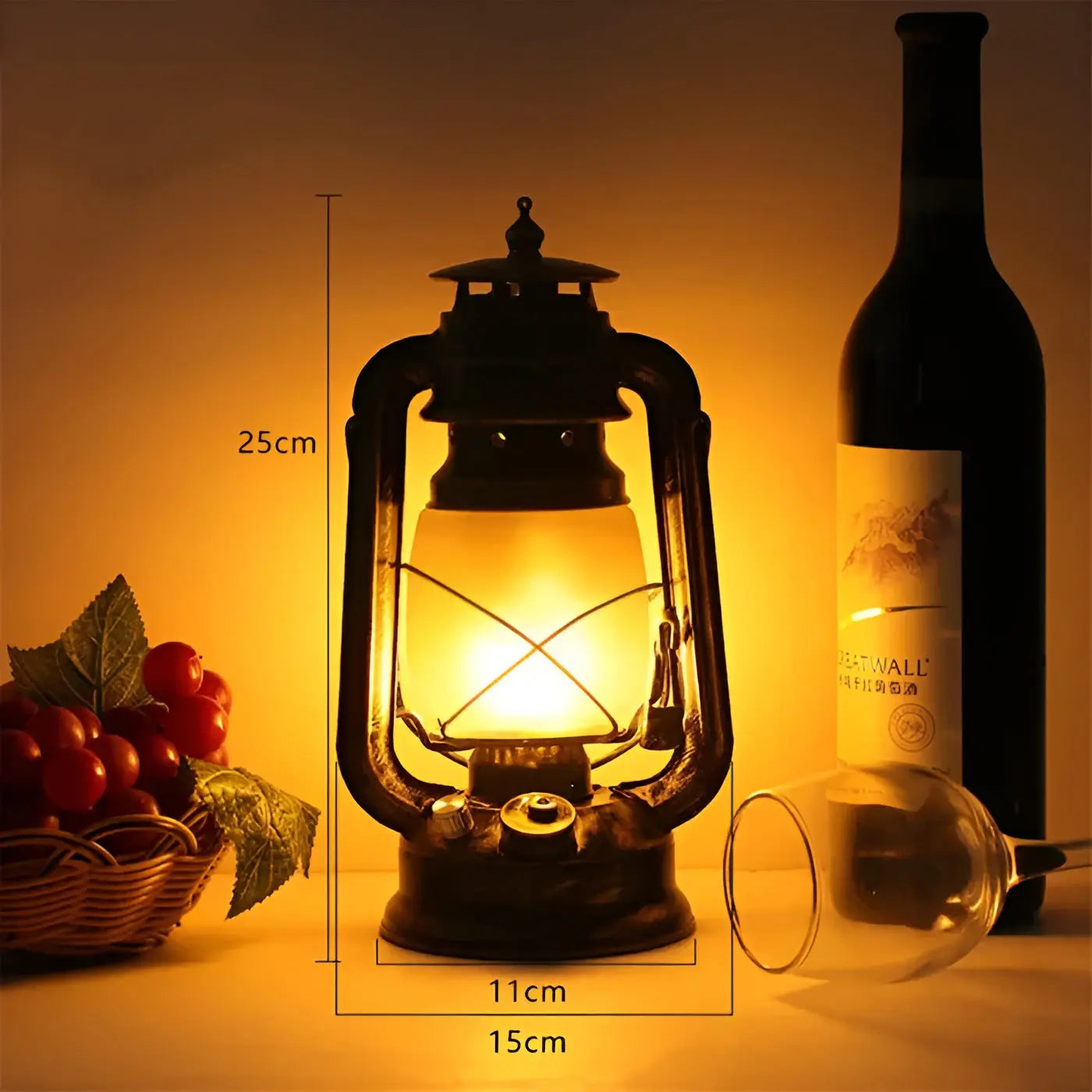 Maliben | Industrial Led Hanging Lamp - For Cozy Evenings & Outdoor Use