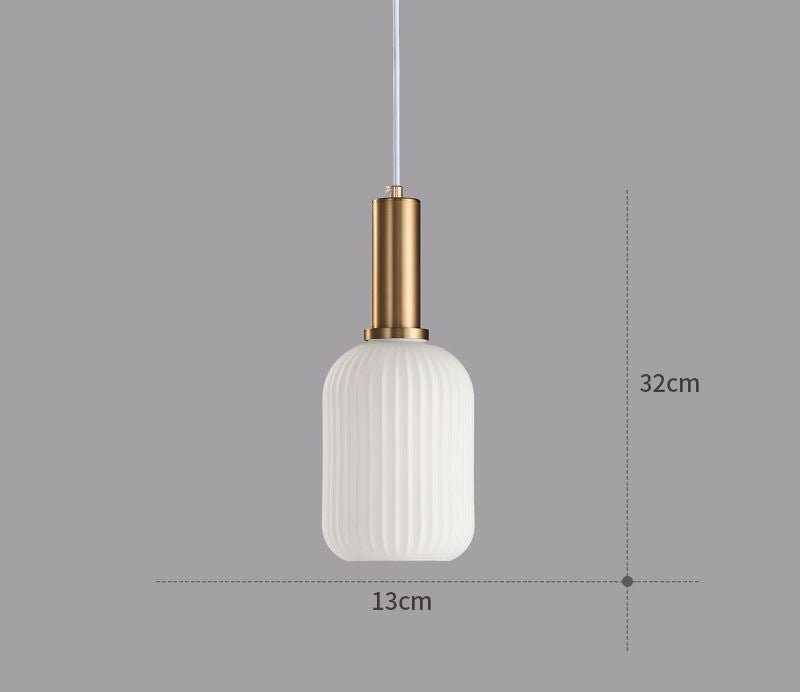 Maliben | Retro Glass Pendant Lamp - Colorvibe