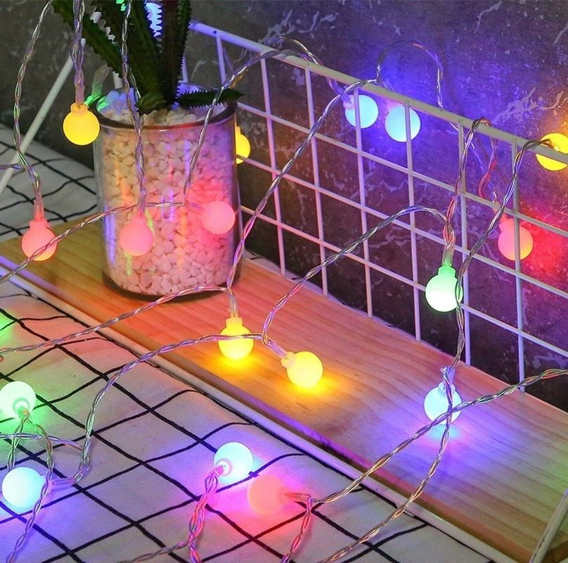 Maliben | LED Ball String Lights