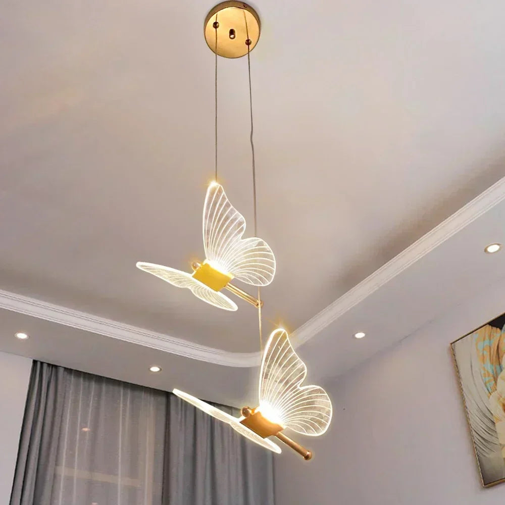 Maliben | Led Butterfly Pendant Lamps - Butterluxe