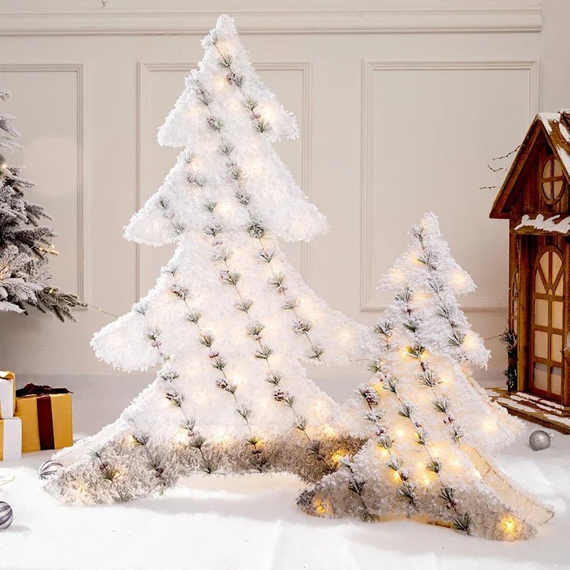 Maliben | Led Christmas Christmas Tree, Snowman Or Gift Box Decoration – Snowman & Fawn Tree Decorations, Perfect Holiday Ornaments & New Year Gifts