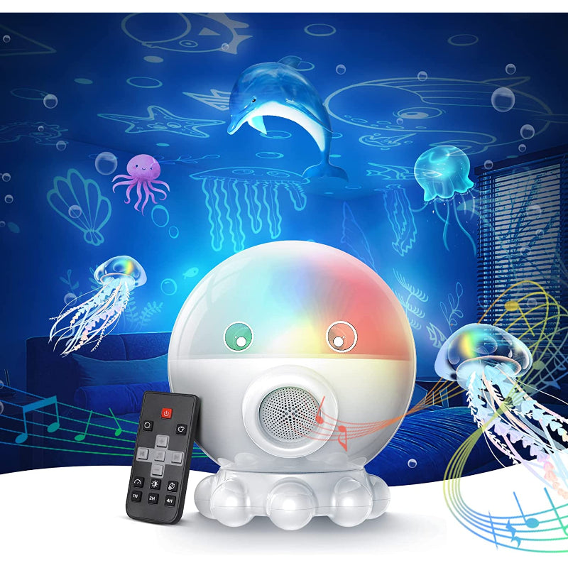 Maliben | Led Night Light With Ocean & Starry Sky Projection + Music Function - Dreamaura