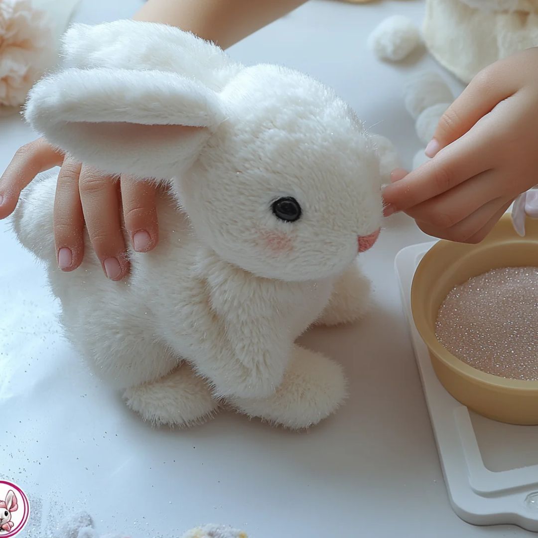 Maliben | Plush Bunny Toy With Soft Fur And Details