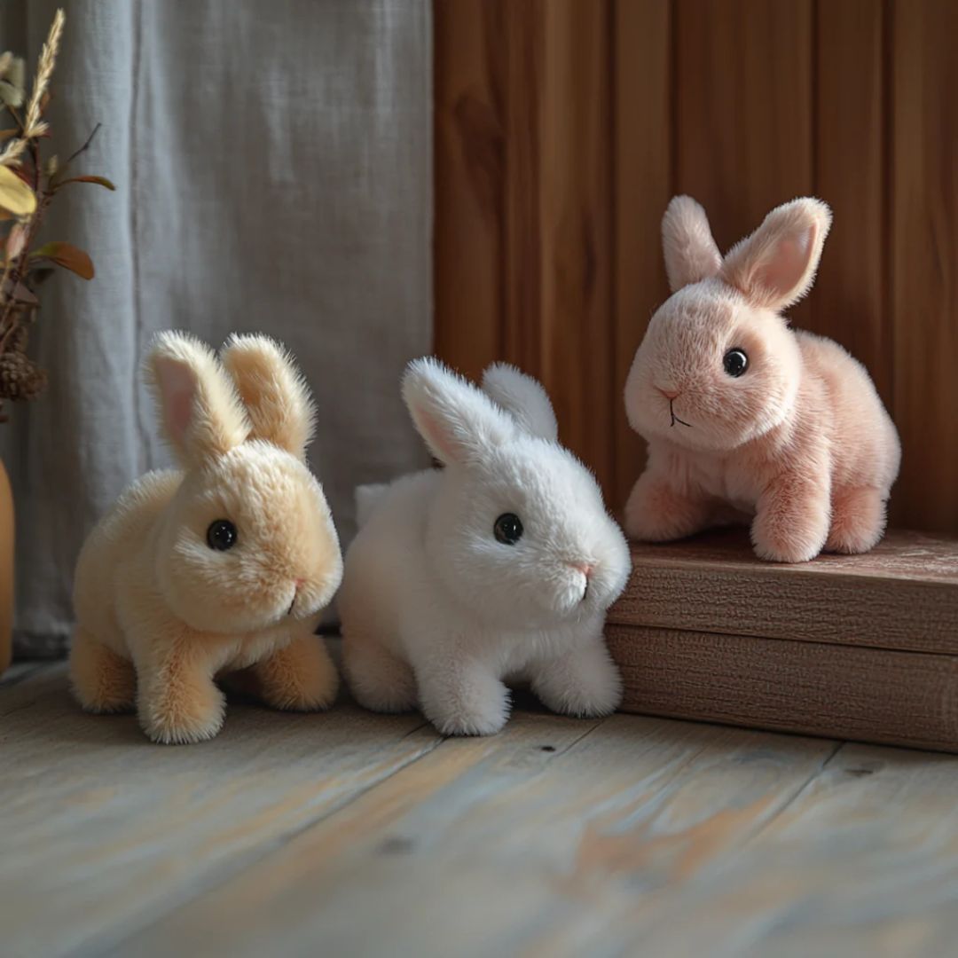 Maliben | Plush Bunny Toy With Soft Fur And Details