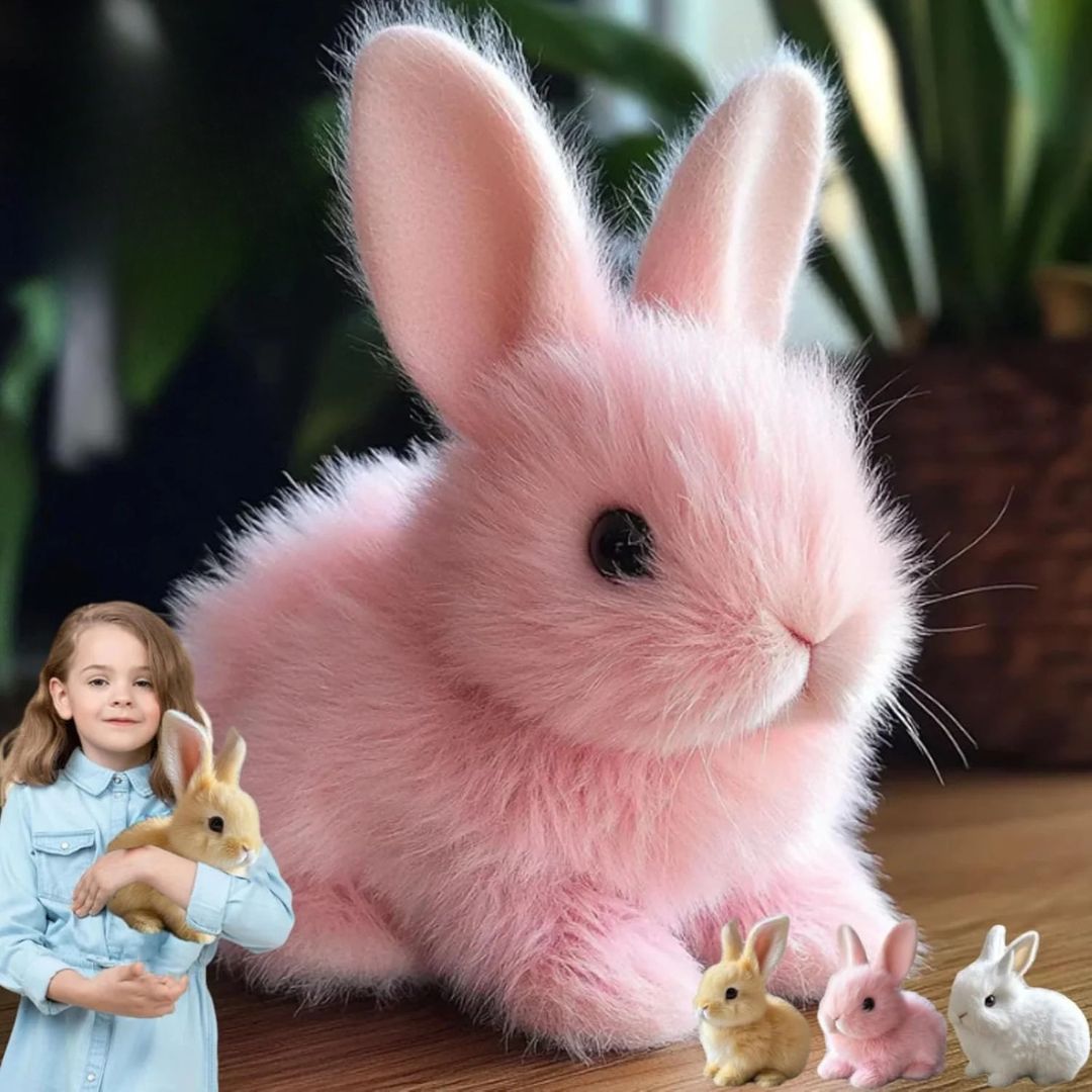Maliben | Plush Bunny Toy With Soft Fur And Details