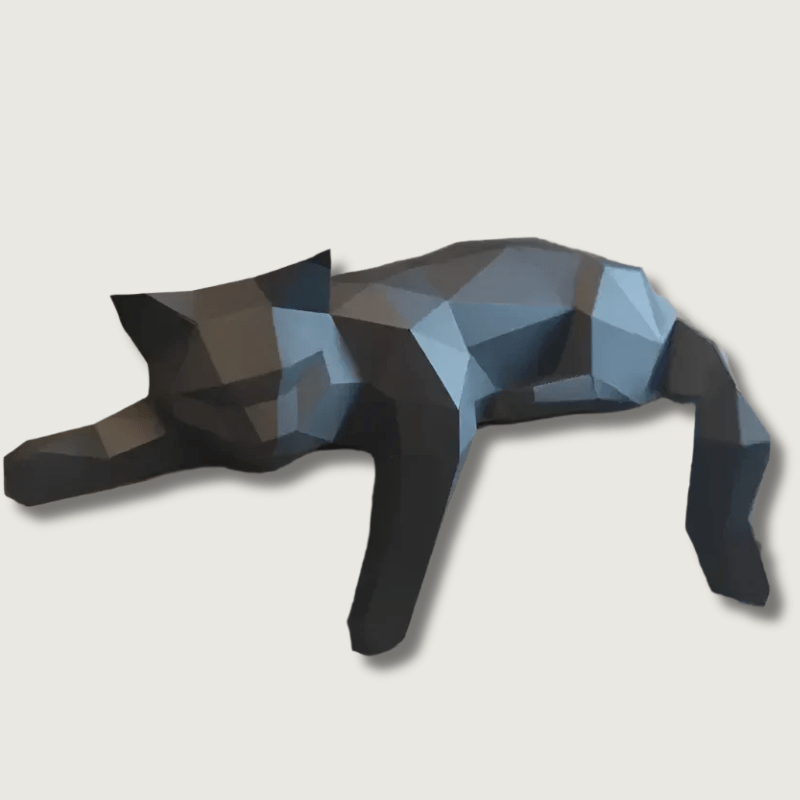 Maliben | Modern Decorative Cat Figurine For Home Interiors