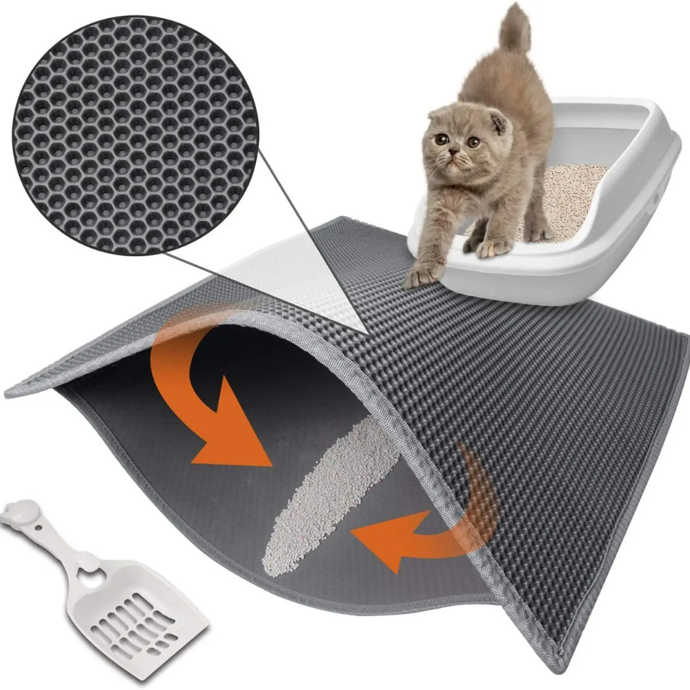 Maliben | Waterproof Double Layer Cat Litter Mat