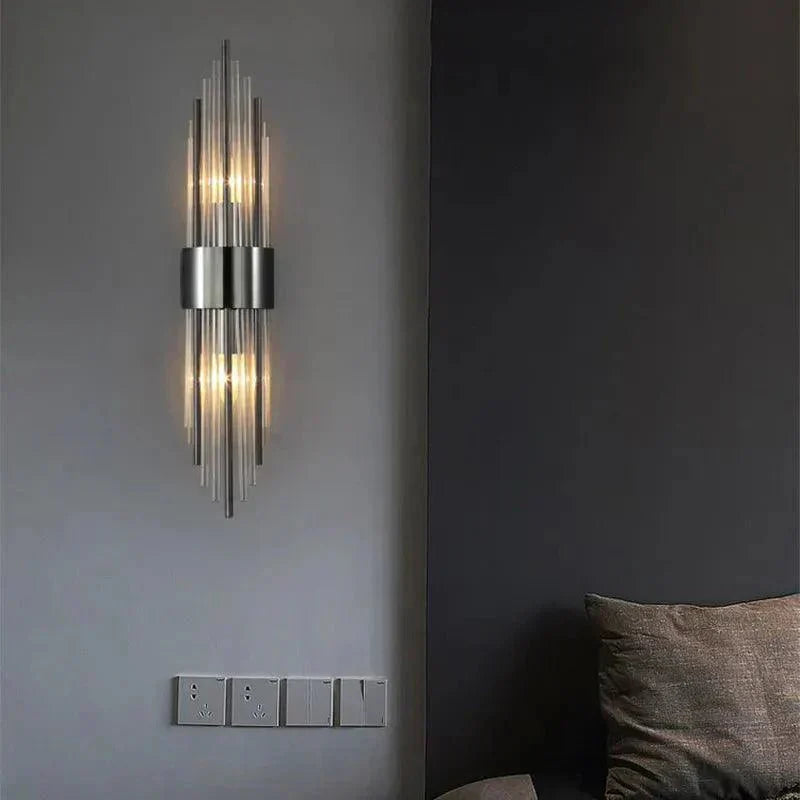 Maliben | Elegant Light - Crystal Wall Lamp - Golden Touch