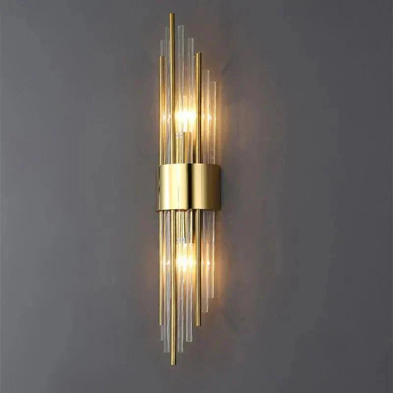 Maliben | Elegant Light - Crystal Wall Lamp - Golden Touch