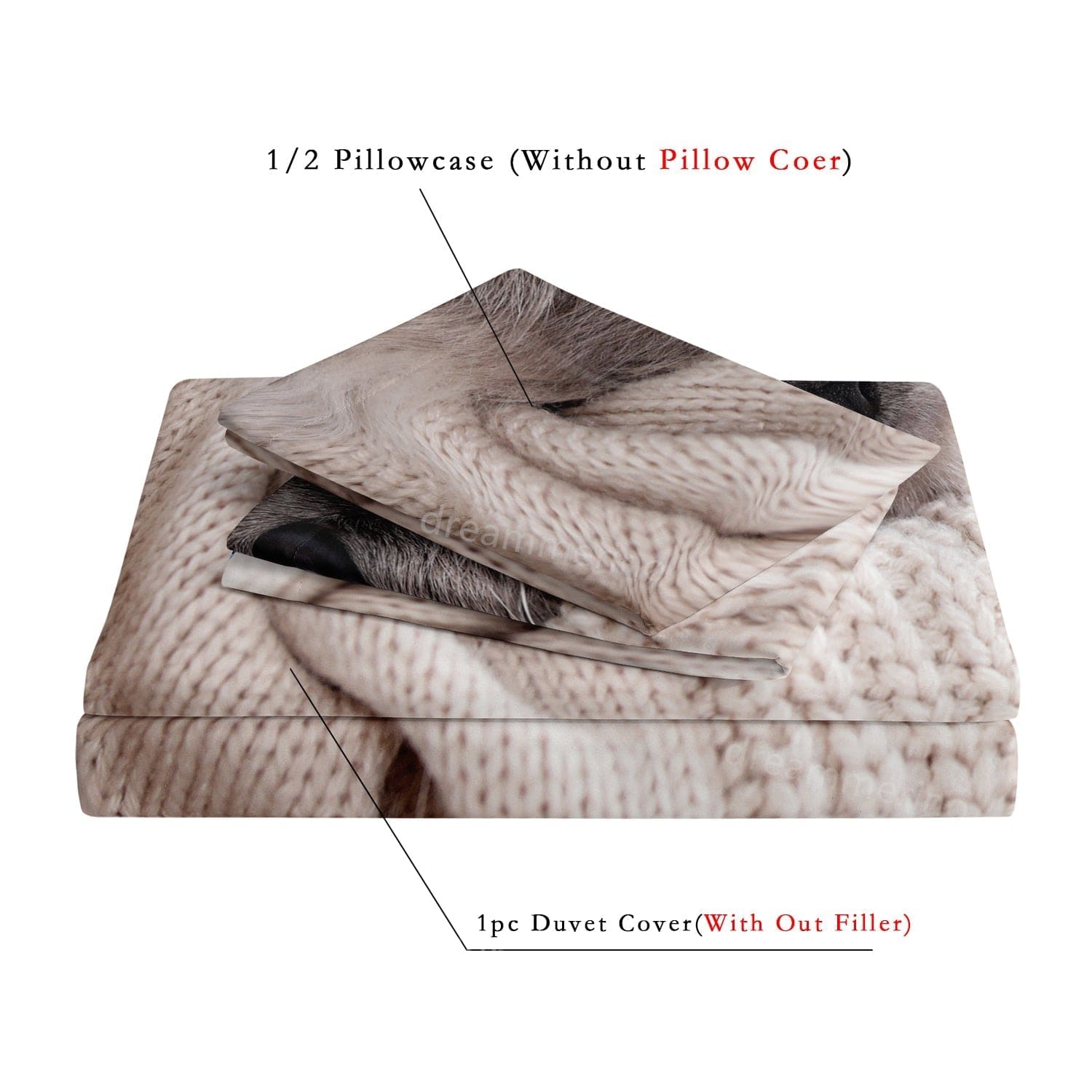 Maliben | Luxury Vintage Duvet Cover Set – Breathable & Hypoallergenic