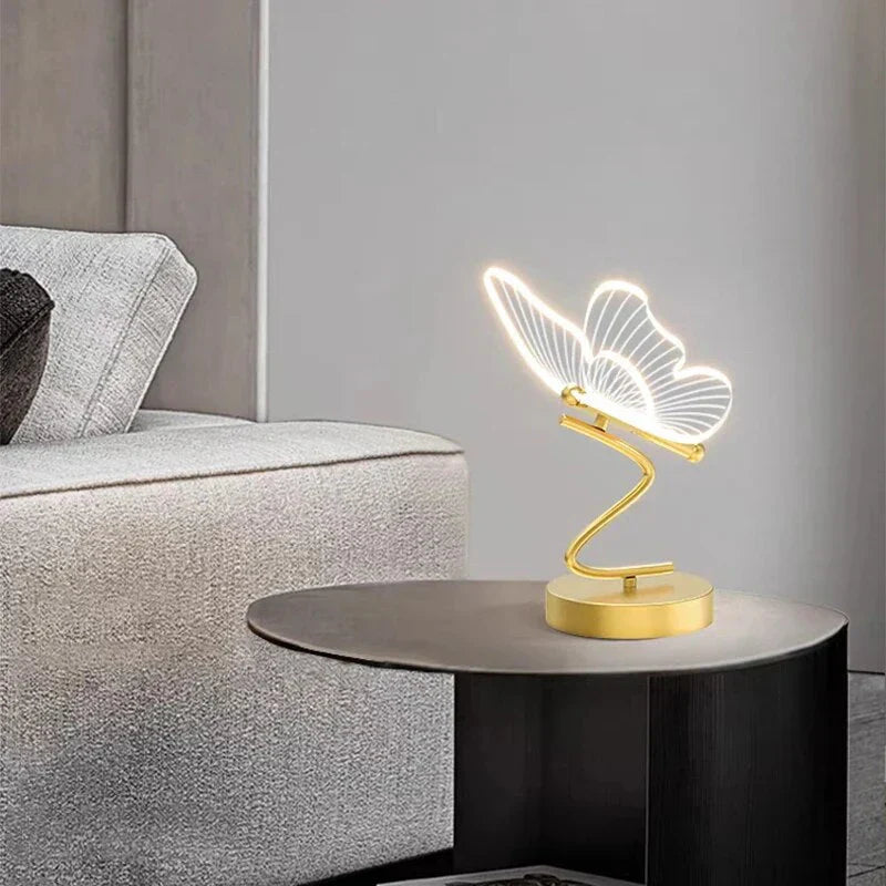 Maliben | Luxury Butterfly Led Table Lamp - Butterflyluxe