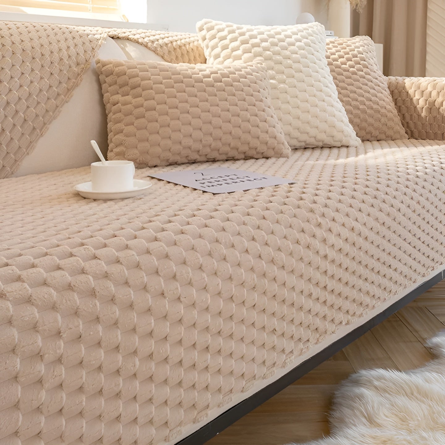 Maliben | Luxury Velvet Sofa Cover - VeluLuxe
