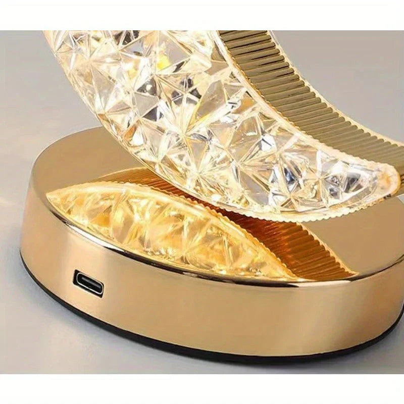 Maliben | Magical Crystal Table Lamp With Dimming Function - Celestia