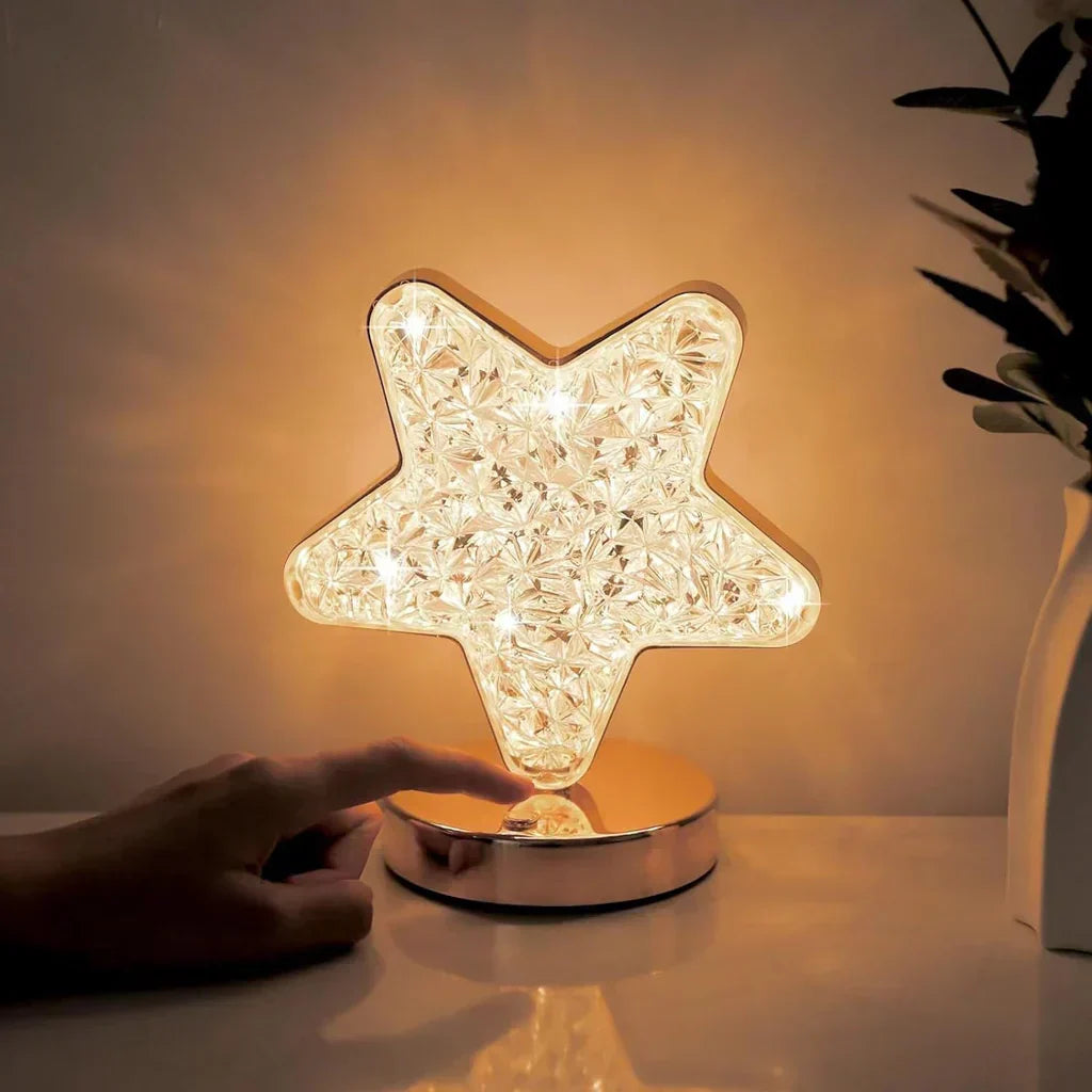 Maliben | Magical Crystal Table Lamp With Dimming Function - Celestia