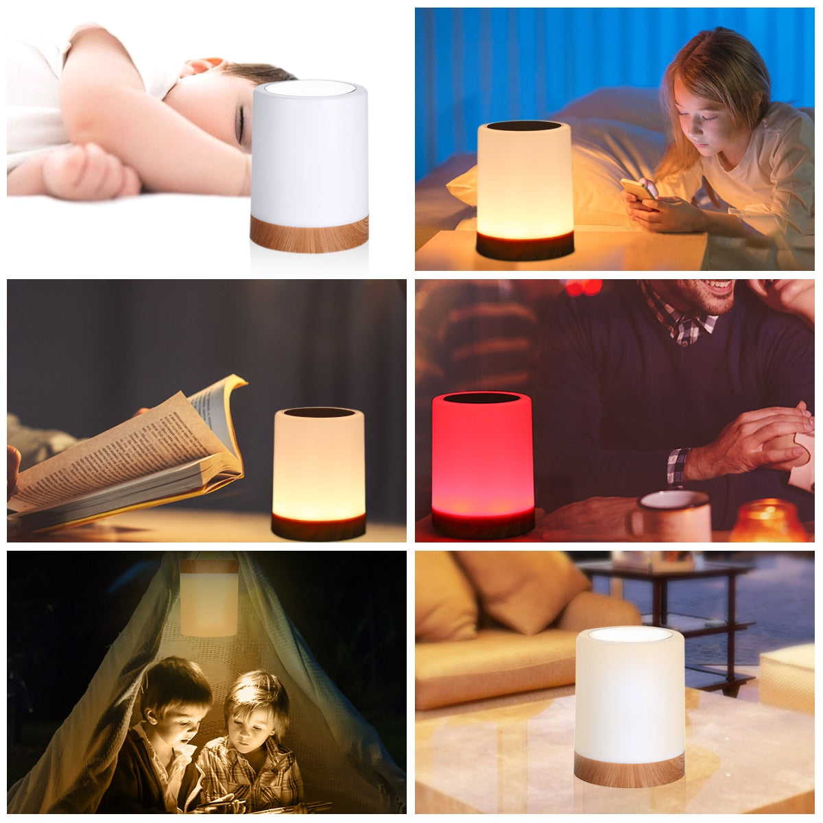 Maliben | Lumiglow Night Light™ | The Perfect Lamp For Atmospheric Evenings!