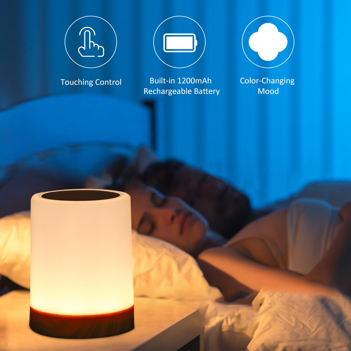 Maliben | Lumiglow Night Light™ | The Perfect Lamp For Atmospheric Evenings!