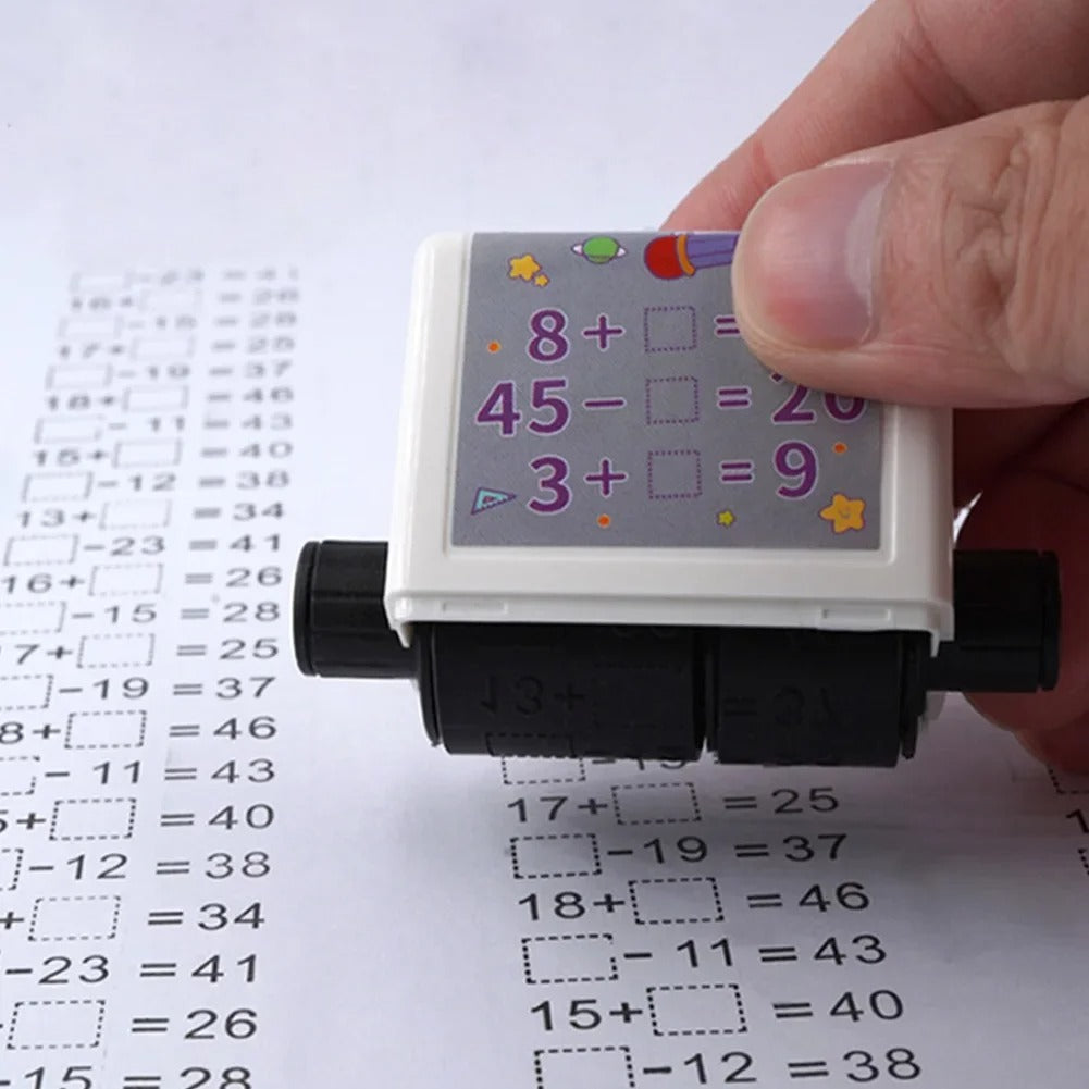 Maliben | Mathematical Stamp Roller For Learning Maths